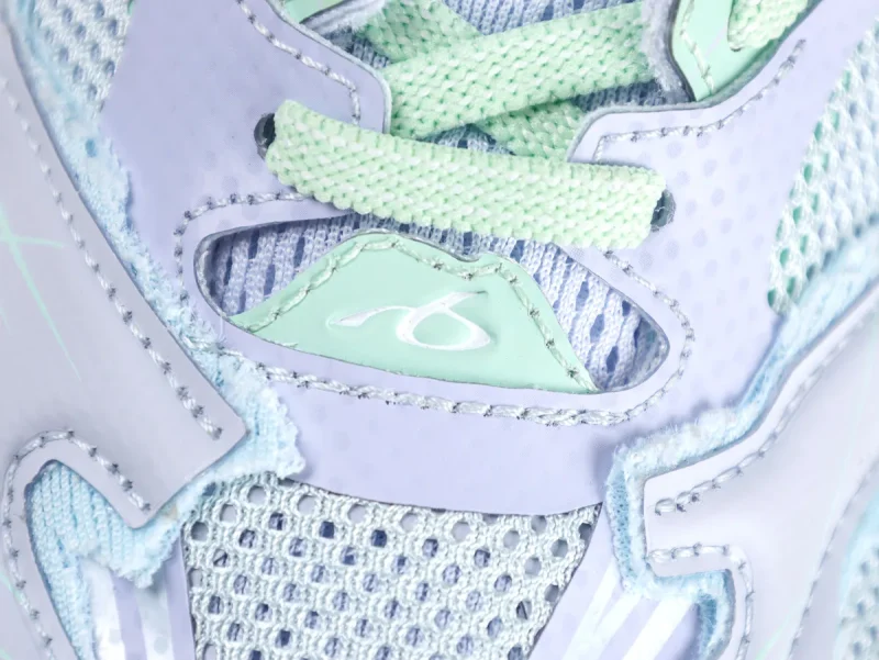 Mesh and Shoe Lace Detail