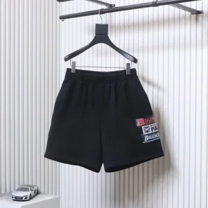 BLCG Layered Logo Print Shorts