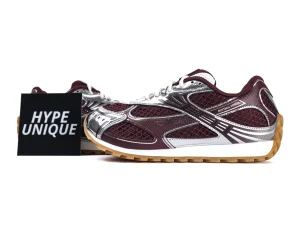BV Orbit Sneakers Barolo Silver Side Profle