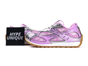 BV Orbit Sneakers Gloss Silver Side Profile