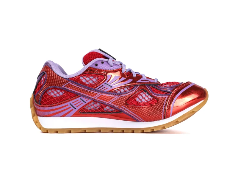 BV Orbit Sneakers Metallic Red Wisteria Right Side View