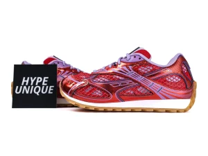 BV Orbit Sneakers Metallic Red Wisteria Side Profile