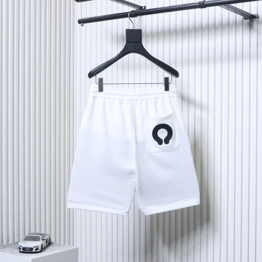 Back CH Cross Embroidered Heavyweight Cotton Shorts