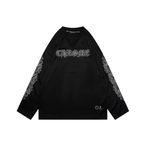 CH Glitter Sanskrit Ice Hockey Long Sleeve Jersey