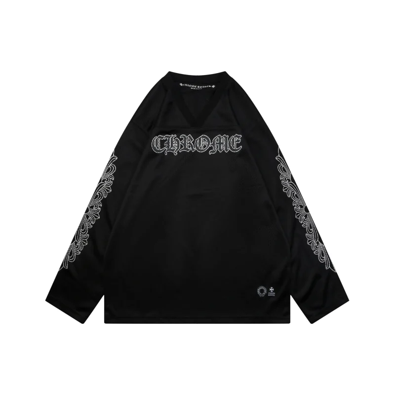 CH Glitter Sanskrit Ice Hockey Long Sleeve Jersey