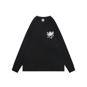CH Griffin Sanskrit Print Long Sleeve T-Shirt