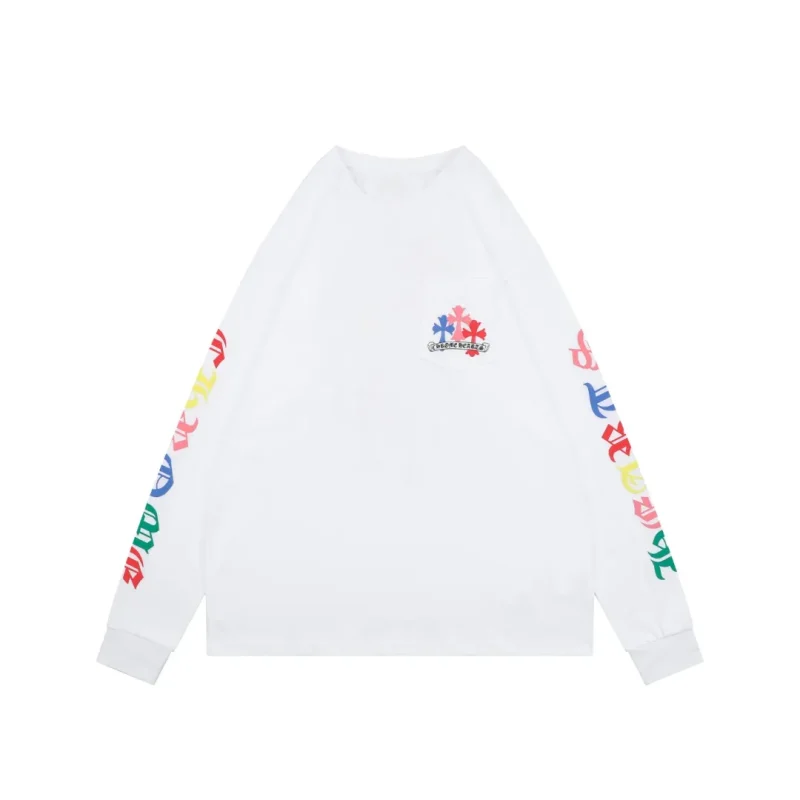 CH Miami Multi-Color Cross Print Long Sleeve Shirt