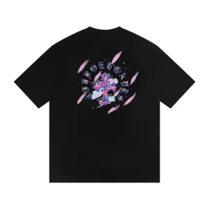 Back CH Pocket Logo Horseshoe Neck T-Shirt