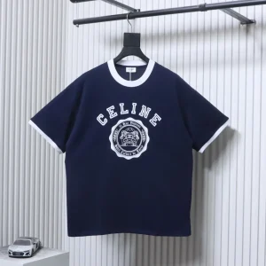 Color-Blocked Logo Print T-Shirt