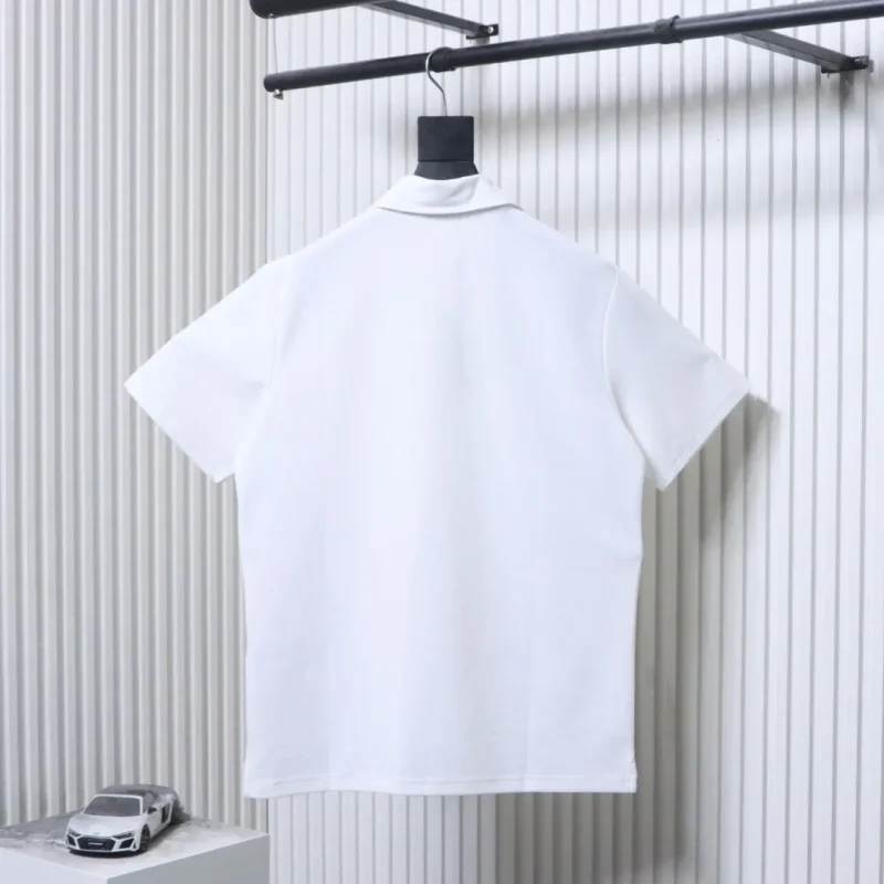 Back Dark Embossed Badge Polo T-Shirt