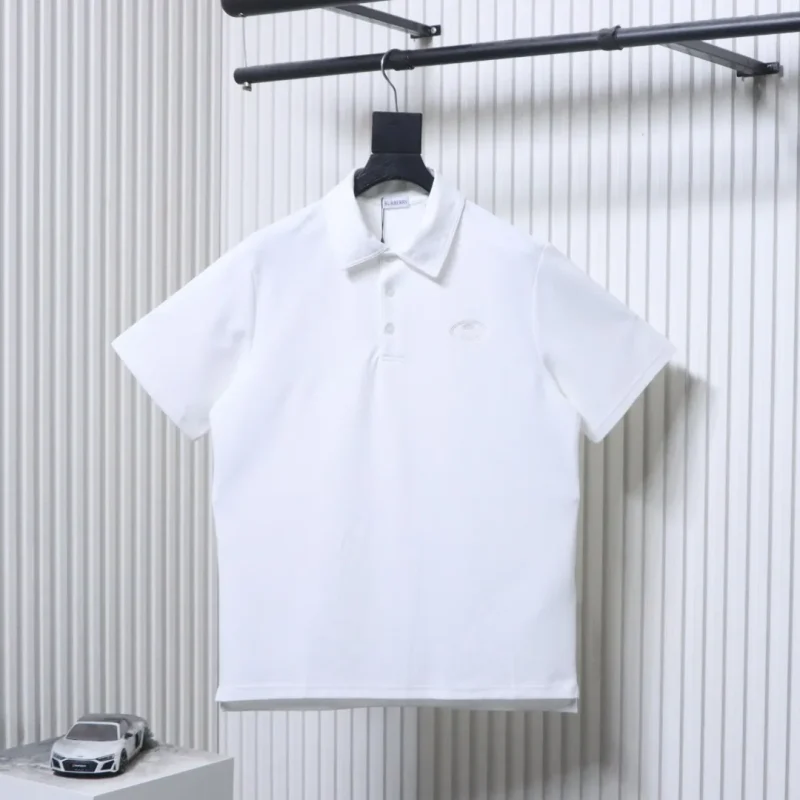Dark Embossed Badge Polo T-Shirt