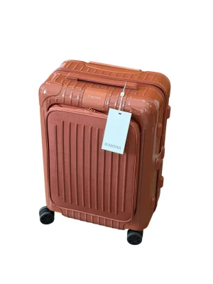 Essential Sleeve front pocket suitcase front view