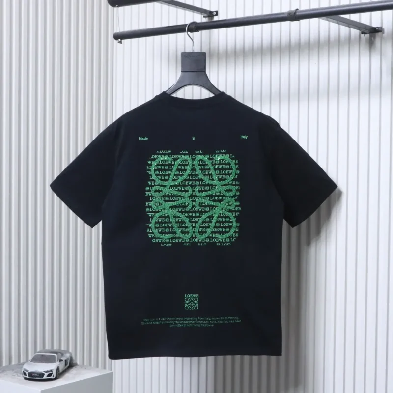 Back Geometric Sequin Embroidered T-Shirt