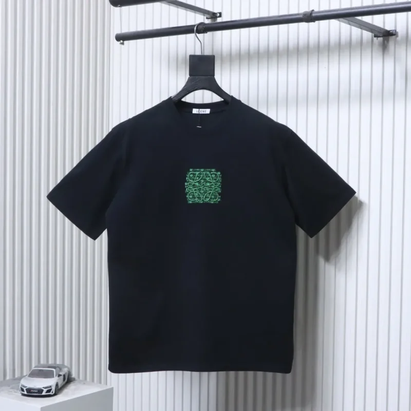 Geometric Sequin Embroidered T-Shirt