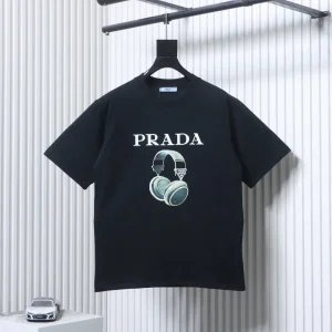 Headphone Graphic Digital Print T-Shirt