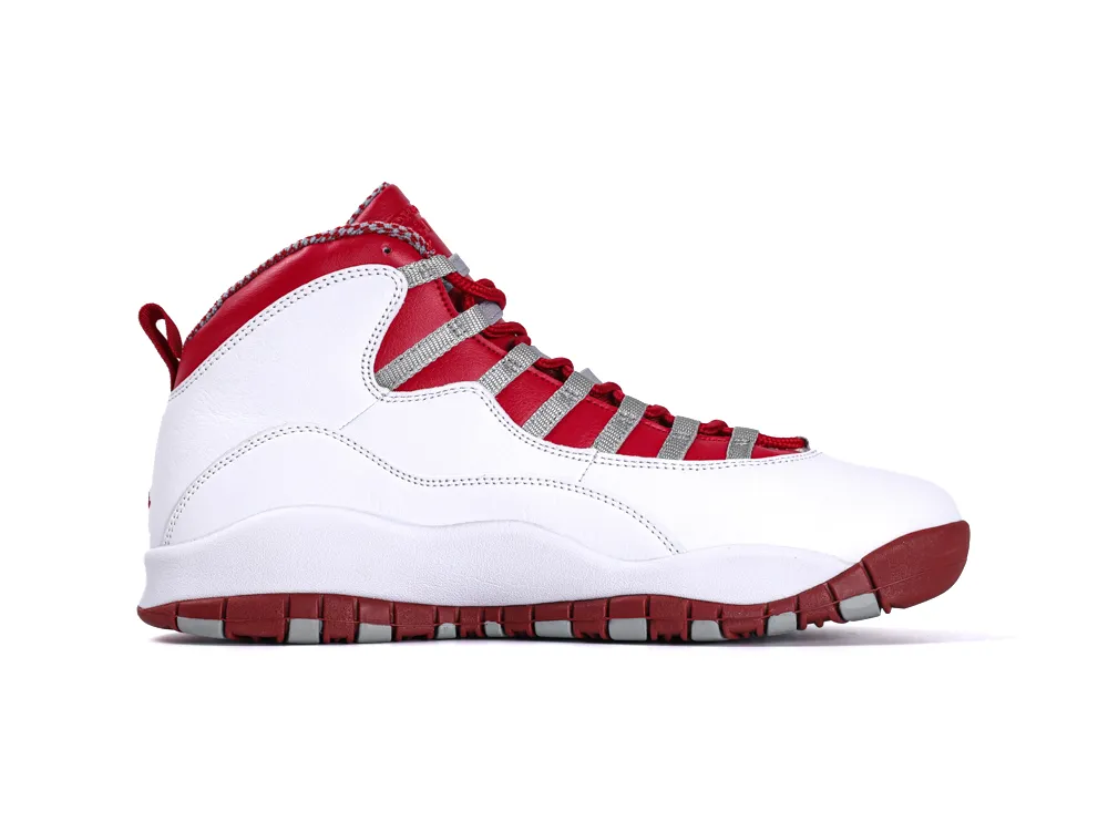 Jordan 10 Retro Red Steel Right Side View