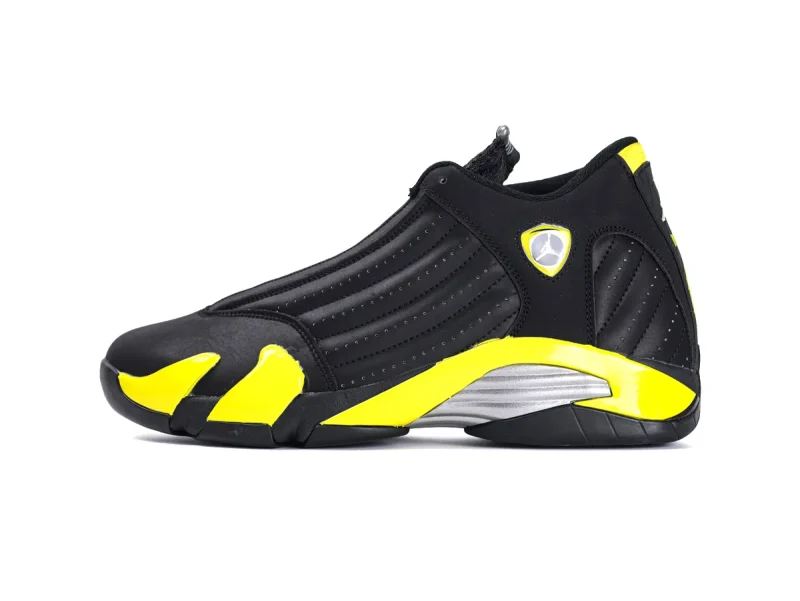 Jordan 14 Retro Thunder Left Side View