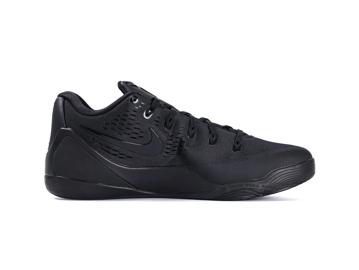 Kobe 9 Elite Low EM Protro TB Triple Black Right Side View