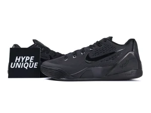 Kobe 9 Elite Low EM Protro TB Triple Black Side Profile