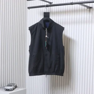 LP Reversible Wool Nylon Zipper Vest