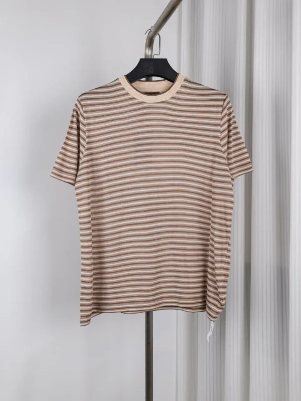 LP Yellow Striped Crew Neck T-Shirt