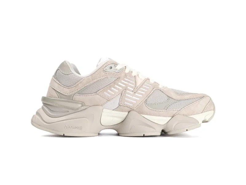 New Balance 9060 Grey Moonbeam Right Side View