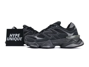New Balance 9060 Mono Black Side Profile
