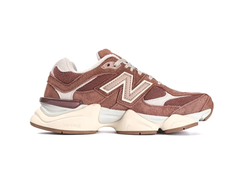 New Balance 9060 Rich Oak Timberwolf Right Side View