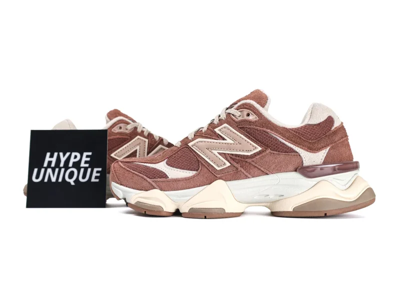 New Balance 9060 Rich Oak Timberwolf Side Profile