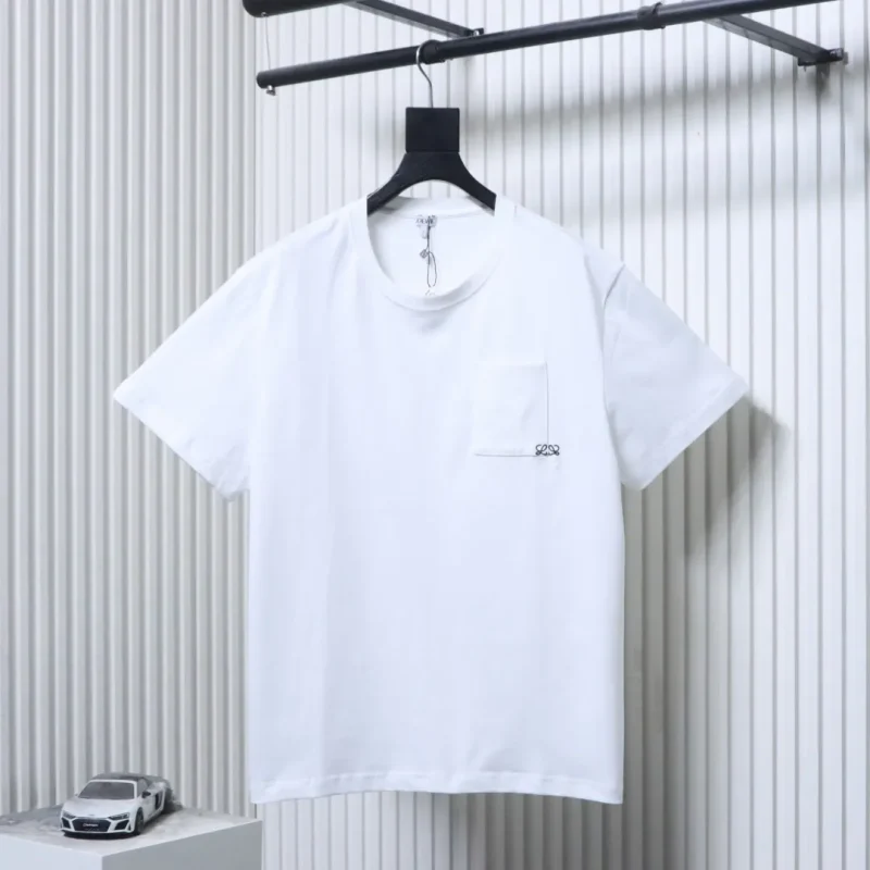Pocket Embroidered Logo T-Shirt