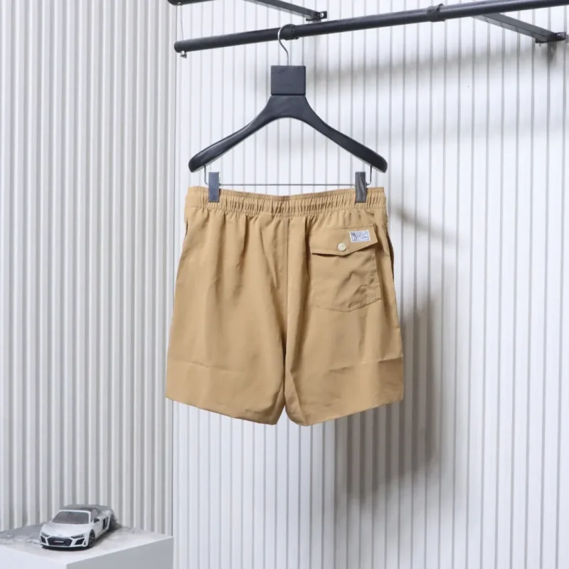Back RL Pony Embroidered Quick-Dry Beach Shorts