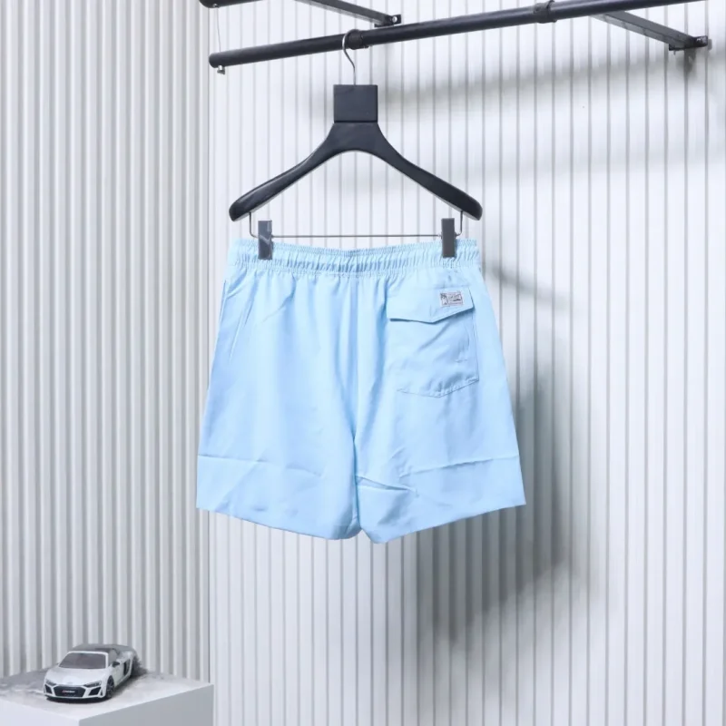Back RL Pony Embroidered Quick-Dry Beach Shorts