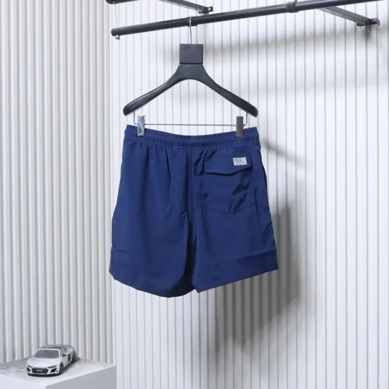 Back RL Pony Embroidered Quick-Dry Beach Shorts