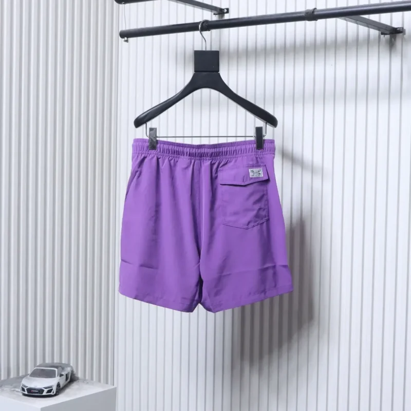 Back RL Pony Embroidered Quick-Dry Beach Shorts