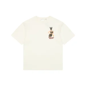 Saint Michael Bunny Girl Graphic Pocket T-Shirt