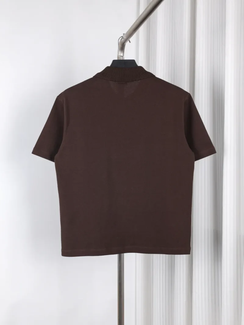 Back Small Embroidered Polo T-Shirt