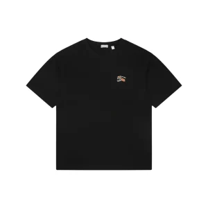Small Logo Check Pattern War Horse Flocked T-Shirt