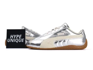 Speedcat Silver Sneakers Alpine SnowGum Side Profile