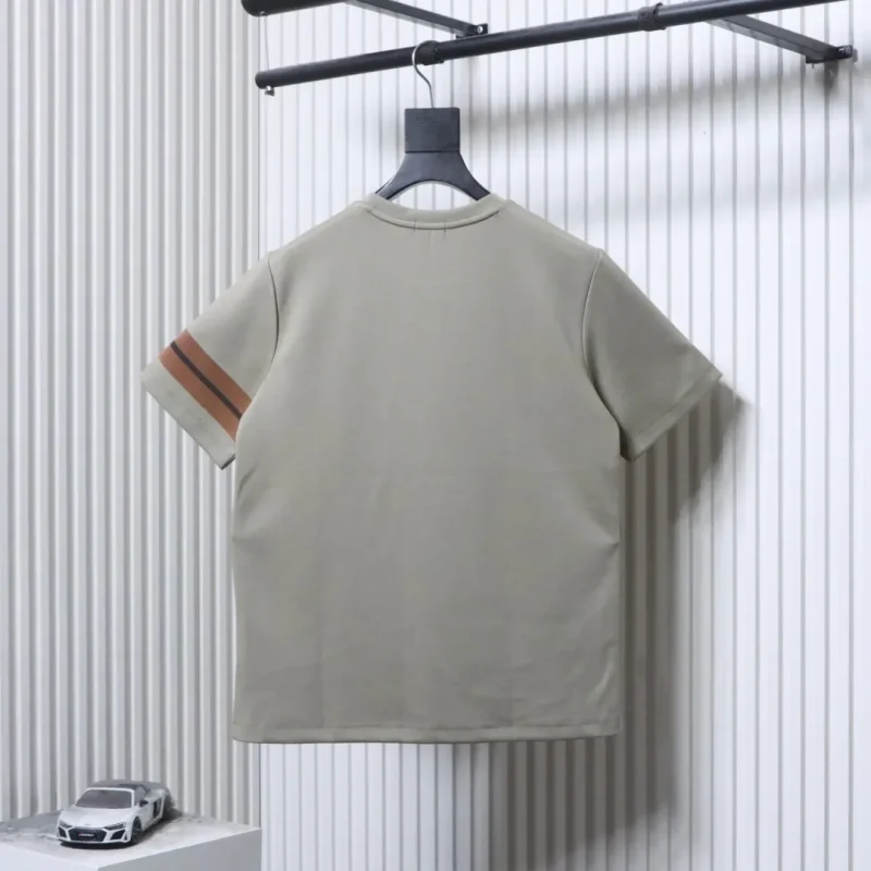 Back Summer Crew Neck Sporty Casual T-Shirt