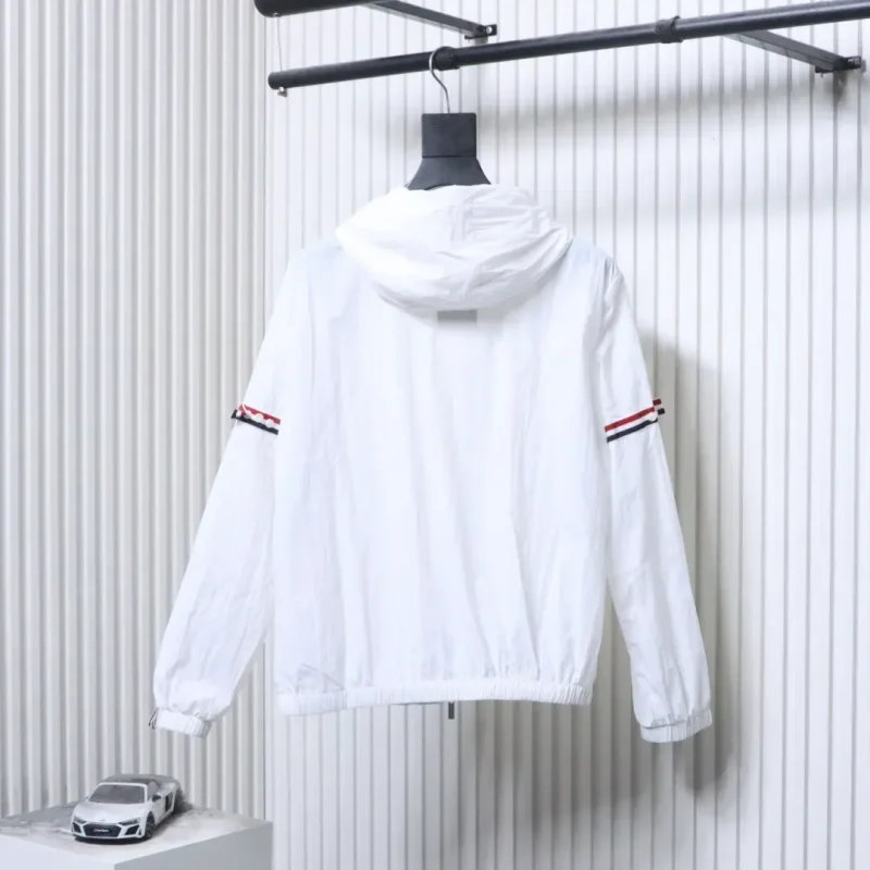 Back TB Double Sleeve Label Webbing Sun Protection Jacket