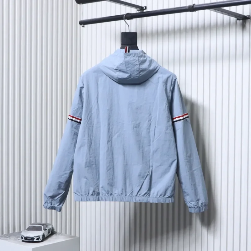 Back TB Double Sleeve Label Webbing Sun Protection Jacket