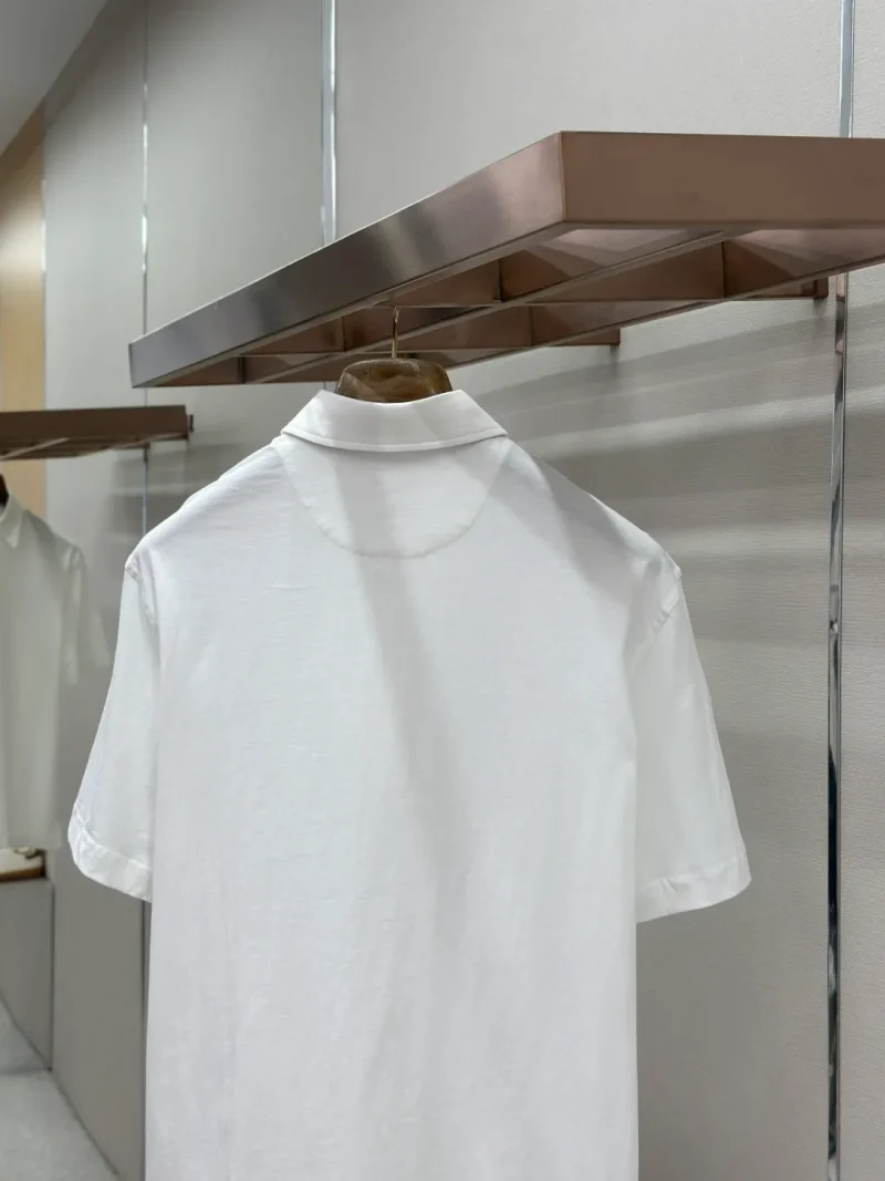 Half View Back of Polo T-Shirt