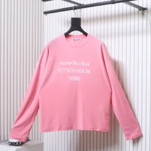Acne 1996 Distressed Long-Sleeve Shirt