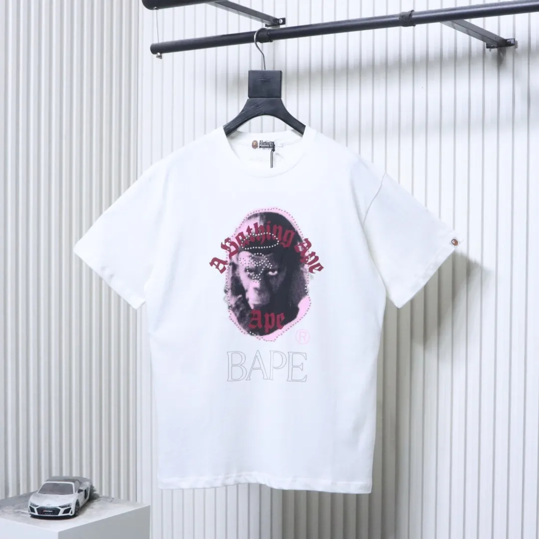 BAPE Studded Ape Head Logo T-Shirt
