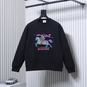 BBR Colorful Equestrian Knight Oversized Sweatshirt