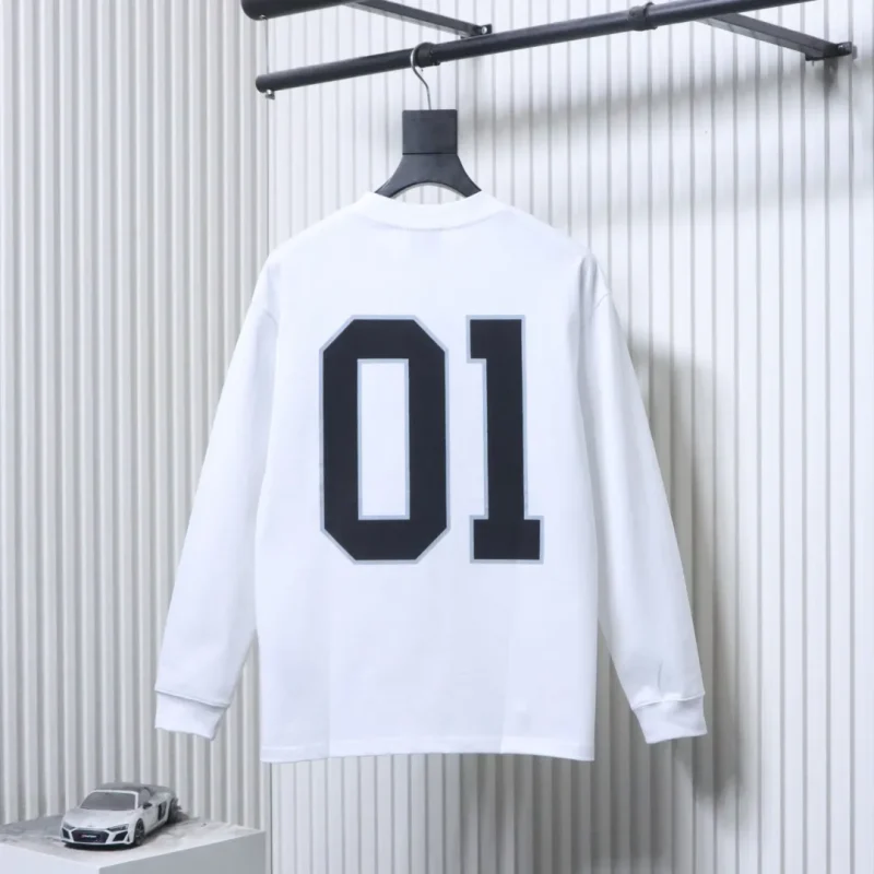 Back BLCG No. 01 Oversized Long-Sleeve Shirt