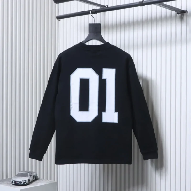 Back BLCG No. 01 Oversized Long-Sleeve Shirt