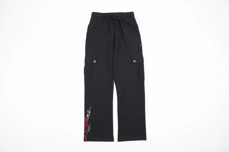 CH 925 Silver Hardware Cargo Sweatpants