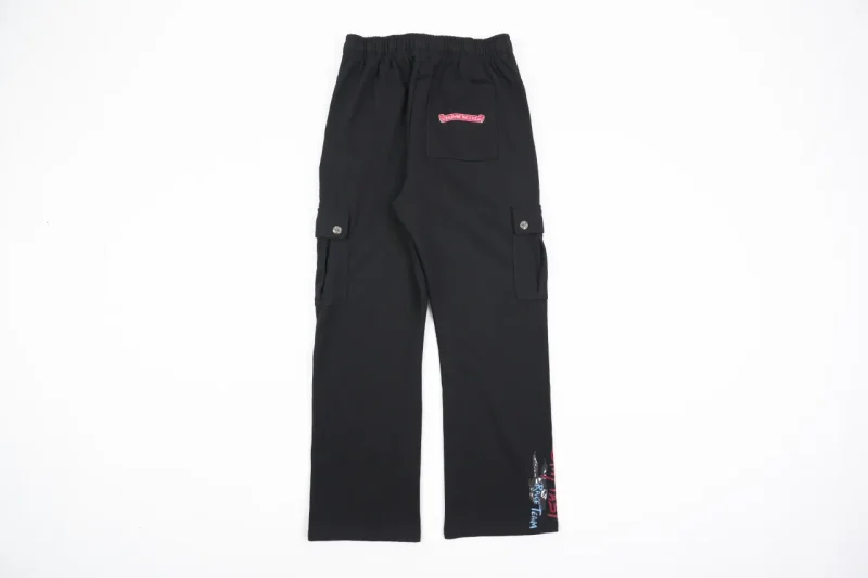Back CH 925 Silver Hardware Cargo Sweatpants