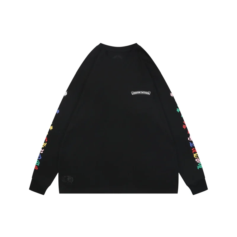 CH Colorful Cross Arrow Print Long-Sleeve T-Shirt